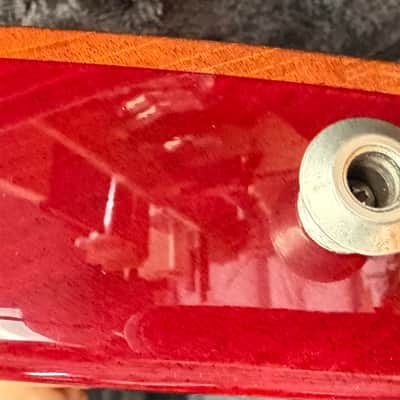MJ (Mark Johnson) Mirage 1995 – Cherry Red – New Old Stock / Unplayed – USA Boutique – OHSC image 21