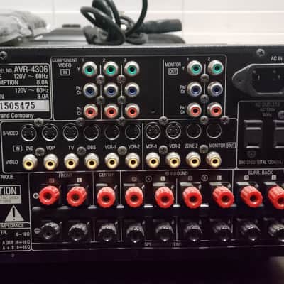 Denon AVR-4306 2006 - Black image 8