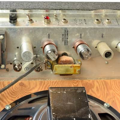 Silvertone Model 1482 5-Watt 1x12 Guitar Combo 1960s - Black image 11