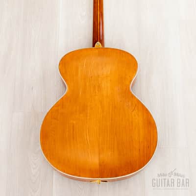 1949 Epiphone Broadway Vintage Archtop Guitar Blonde w/ DeArmond Rythm Chief 1000 Pickup & Case image 3