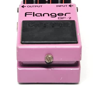 used Boss BF-2 Flanger Black Label with Silver Screw, Very Good Condition image 3