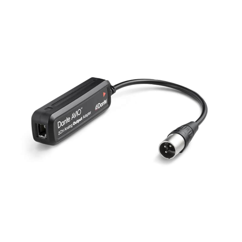AUDINATE Dante AVIO 1-Channel Audio Output Adapter image 1