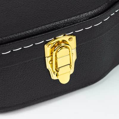 Guardian CG-044-OO Deluxe Vintage Hardshell OO-Style Guitar Case, Black image 9