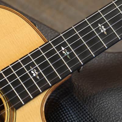 Unplayed! 2016 Taylor 712Ce-N 12 Fret Nylon Lutz Spruce Rosewood Acoustic Guitar Natural + OHSC image 8