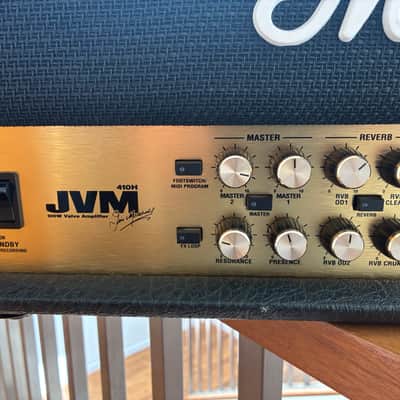 Marshall JVM410H 4-Channel 100-Watt Guitar Amp Head 2007 Black - Made in England image 9