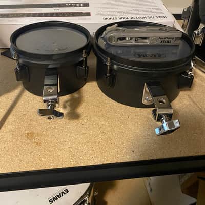 Tama Metalworks "Effect" Series 6/8" Mini-Tymp Set 2021 - Present - Matte Black image 4