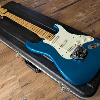 Fender Contemporary Stratocaster Electric Guitar SSS Japan Mid 1980s Lake Placid Blue W/HSC image 8