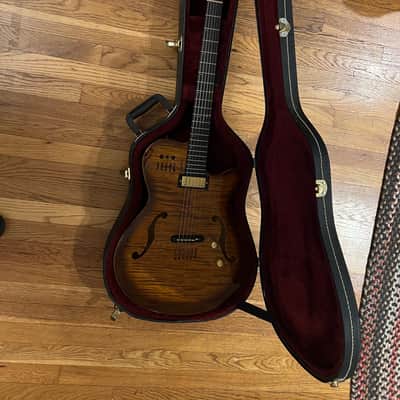 Godin Multiac Jazz SA 6 string Guitar 2002 - Sunburst w/OHSC image 2