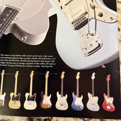 Fender Thin Skins Brochure 2007 stratocaster telecaster Jaguar Jazzmaster image 2