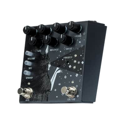 Old Bood Noise Endeavors Dark Star V3 Stereo Reverb Pedal - Black image 3