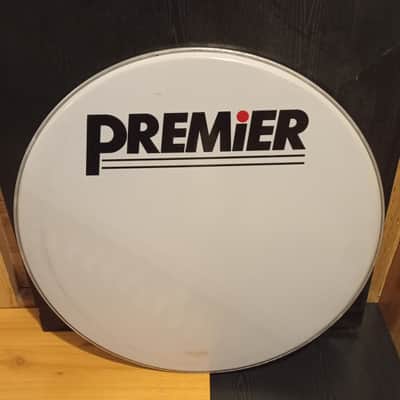 Premier RARE TS Bass drum head 26" 80s-90s  - Smooth white 🤍 image 2