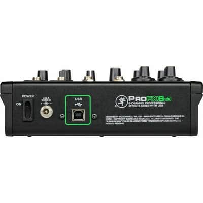 Mackie ProFX6v3 6-Channel Analogue Studio Mixer with USB image 6