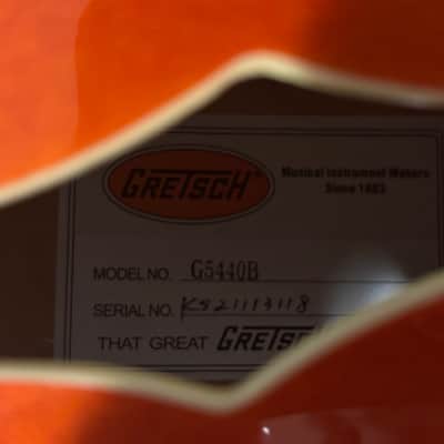 Gretsch G5440B Electromatic Hollow Body 1992 - Orange image 7