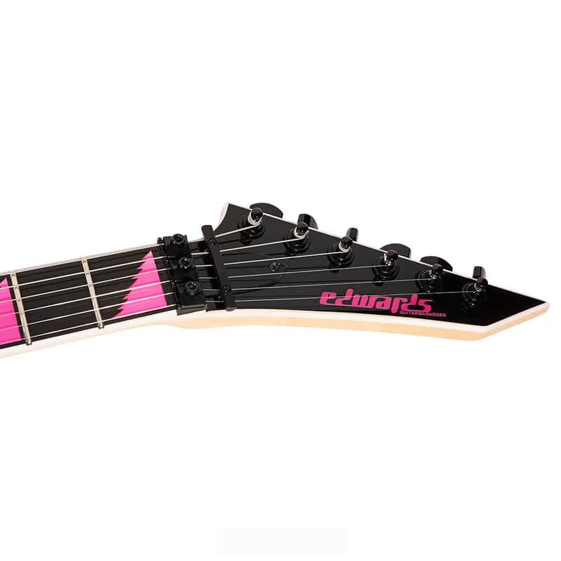 ESP Edwards E-AL-166 Pink Sawtooth Alexi Laiho Signature | Reverb