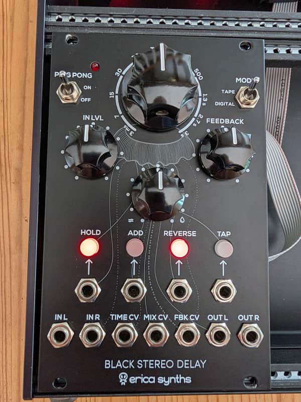 Erica Synths Black Stereo Delay