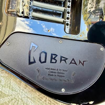 Cobran F-G1 Black Super Strat Made In Nippon, Japan—Rare! image 19