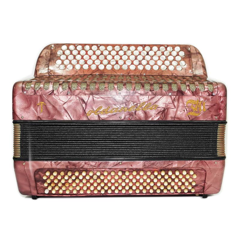 Rare Soldanella 5 Row Button Accordion, made in Switzerland, New Straps, Vintage Original Accordeone de Botones, Old Accordian Bajan, 2535 image 1