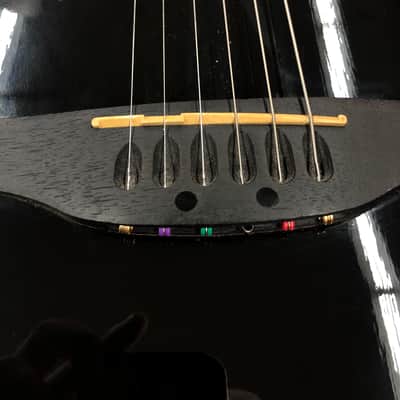 Ovation Celebrity Mid-Depth Left-Handed Acoustic-Electric Black image 3