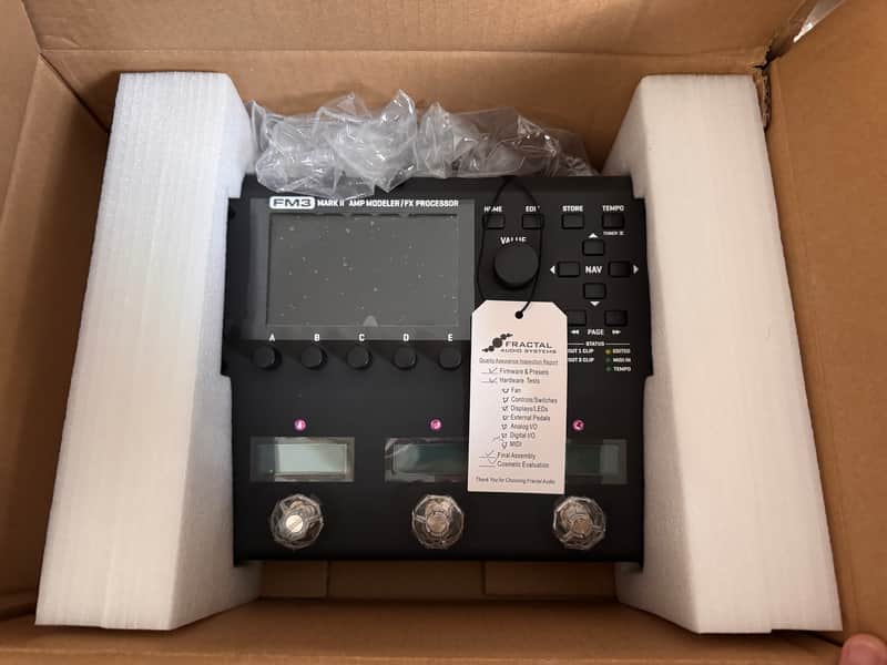 Fractal Audio FM3 Mark II Amp Modeler / FX Processor 2023 - Present - Black image 1