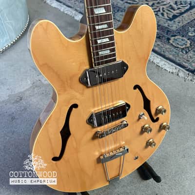 2011 Epiphone Elitist Casino – Natural (Made in Japan, Terada) image 2