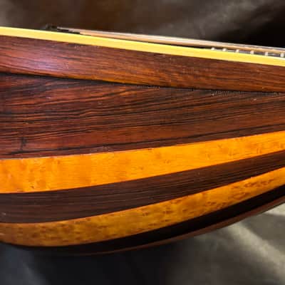 Bruno Bowlback Mandolin - Brazilian RW & Birds Eye Maple - Early 1900s - Great Player - All Org. - Case - Ships FREE!!! image 14