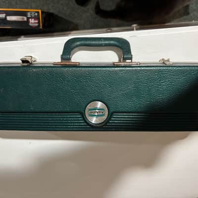 Selmer Bundy Bundy mid 80's - silver metal with Original Case Very Good Condition image 4