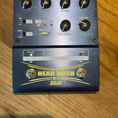 Akai E2 Headrush Delay/Looper 2010s - Blue image 1