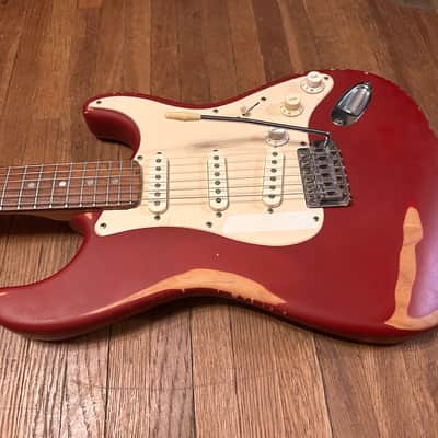 Vintage 1994 Fender Stratocaster Squier Bullet Series Rebadged as 50s Fender Road Worn image 3