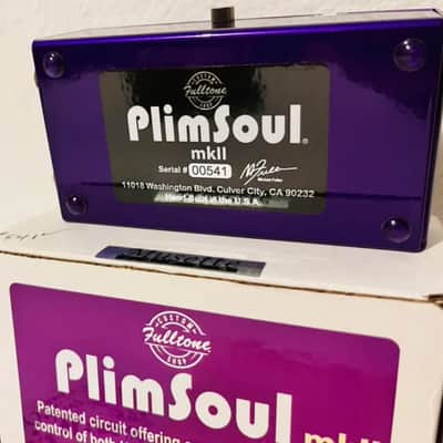 Fulltone Custom Shop PlimSoul mkII Deluxe Distortion Overdrive Boost Boutique Guitar Effects Pedal image 2