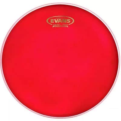 Evans TT10HR Hydraulic Red Drum Head - 10"
