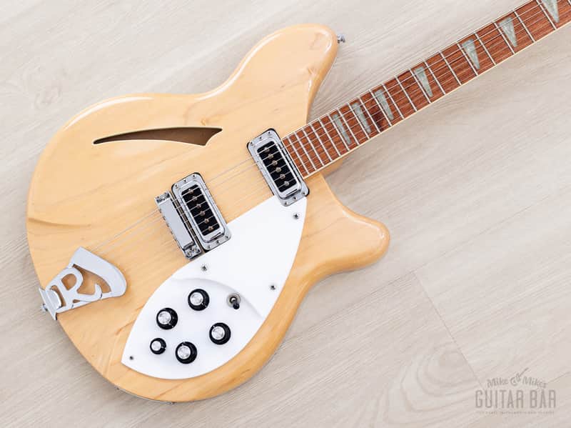 1995 Rickenbacker 360 Semi-Hollow Guitar Mapleglo, Mint Condition w/ Case, Hangtags image 1