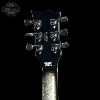 ESP Original Series Eclipse Custom Silver Liquid Metal Burst w/case E5231252 image 11