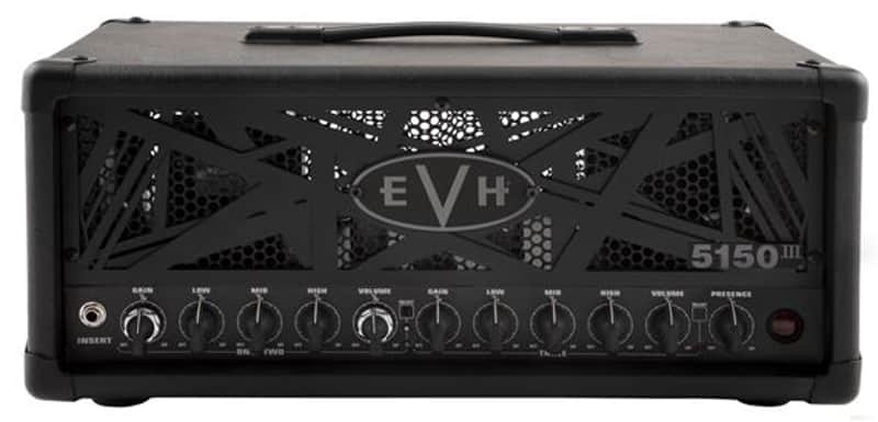 EVH 5150III 50S 6L6 50 Watt Amp Head Stealth Black image 1