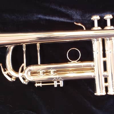 B&S Challenger I series 3137 Bb trumpet 2010s - silver plate image 4