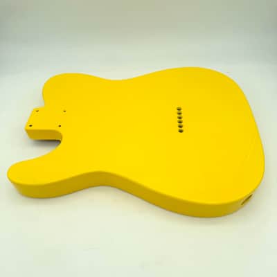 Immagine Hoodoo Telecaster Thinline Body ASH Graffiti Yellow Light htb6559 - 6