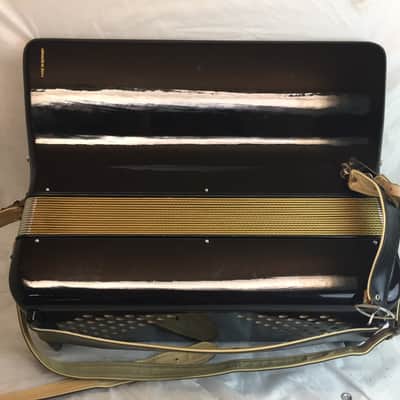 Vintage 1960's Hohner Verdi III M Accordion 120 Bass 9 Treble 3 Bass Reeds image 8