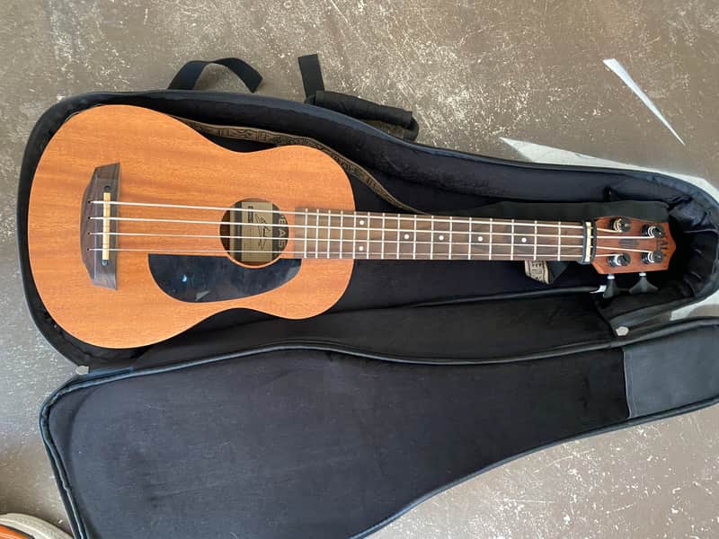 Kala Bakithi Kumalo Signature Acoustic-Electric U•BASS UBASS-BAKITHI-FS - Mahogany image 1