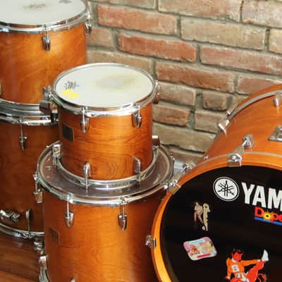 Yamaha Birch Custom Absolute - natural vintage 5pc drumset image 19