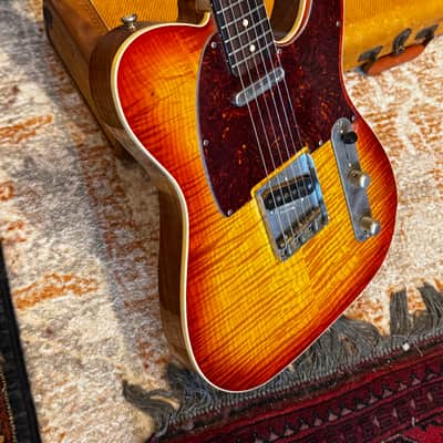 LSL T Bone Telecaster DX iced Tea Burst USA image 10