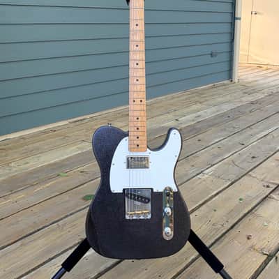 5.88 lbs Fender Brad Paisley Road Worn Telecaster w/ Lollar Imperial Low-Wind Humbucker Upgraded Modifed SH 2025 - Present Black Sparkle Nitro image 2