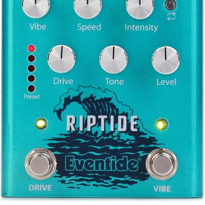 Eventide Riptide Stereo Drive and Uni-Vibe Effects Pedal image 1