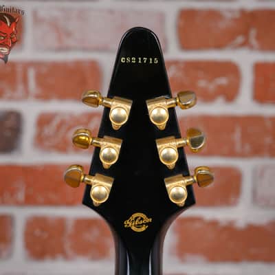 Gibson Custom Art & Historic Flying V Custom “One of The forty” Ebony 2002 w/OHSC image 10