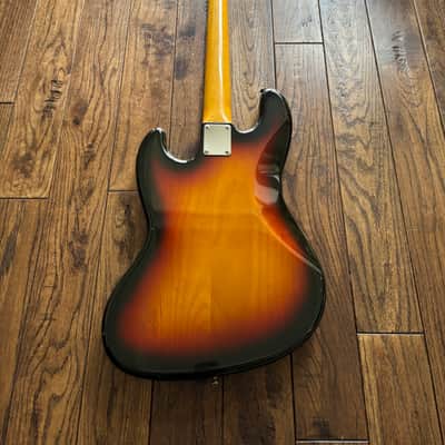 1992 Fender JB-62 Jazz Bass 1962 Reissue MIJ Sunburst Fujigen Japan image 3