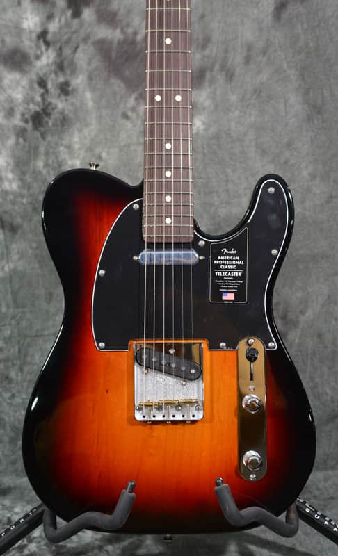 Fender American Professional Classic Telecaster 3-Color Sunburst w/ FREE Same Day Shipping image 1