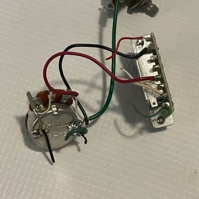1990's Ibanez RG270 RG Series Guitar Factory Electronics Wiring, Volume Tone Pot Jack image 7