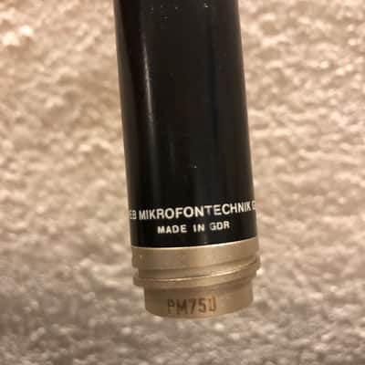 RFT Gefell PM750 Vintage Condenser Microphone + Power adapter+Cable image 3