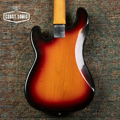 1991 Fender American Vintage Reissue '62 P Bass Precision AVRI w/case image 3
