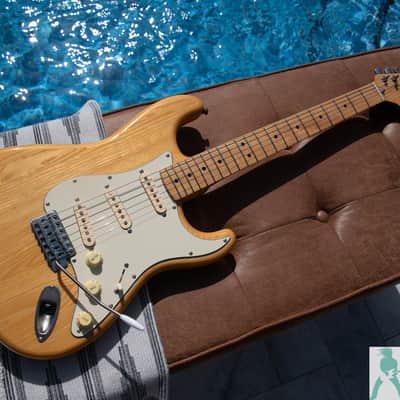 1980's E Serial - Fender ST72-55 '72 Stratocaster Reissue w Ash Body 1984-1987 (circa) MIJ (FujiGen) - Pro Set Up w Perfect Frets/Action/Intonation! image 2