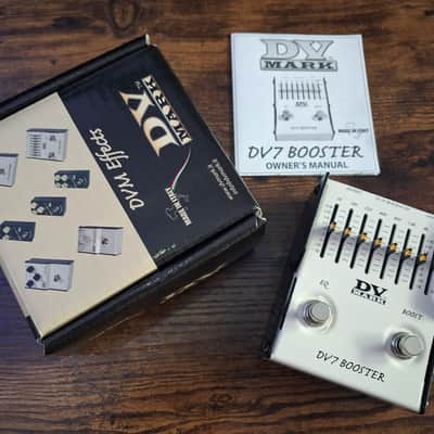 DV Mark DV7 EQ + Booster 2017 - Present - White image 3