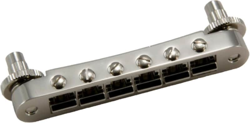 Allparts Grover Nashville Tunematic Bridge - Nickel image 1